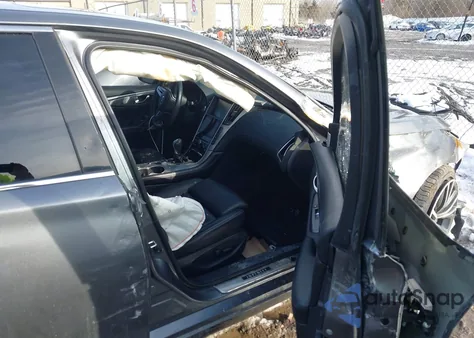 2019 Infiniti Q50 3.0T Sport z USA, uszkodzony, nr VIN JN1EV7AR7KM593531